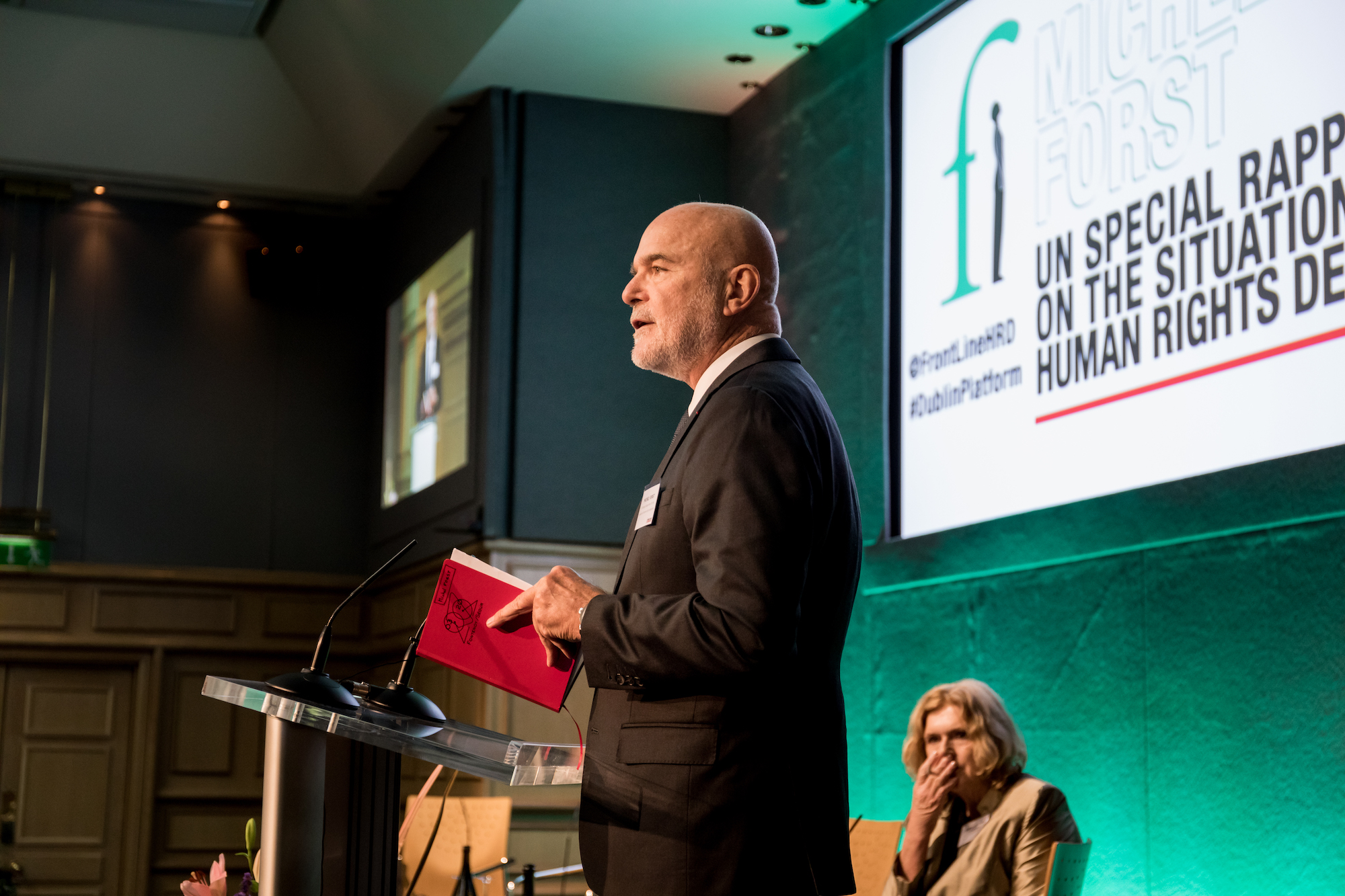 michel forst at platform 2019