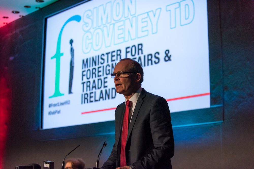 Simon Coveney at Dublin Platform